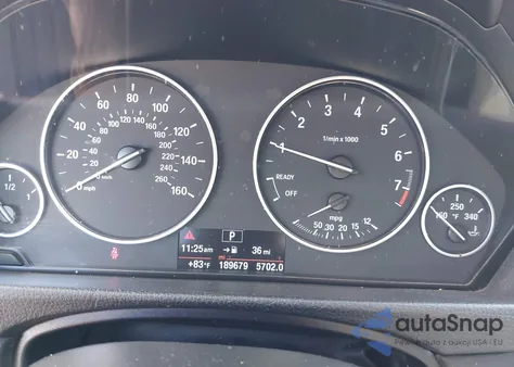 2015 BMW 320I z USA, uszkodzony, nr VIN WBA3B1C58FK141526